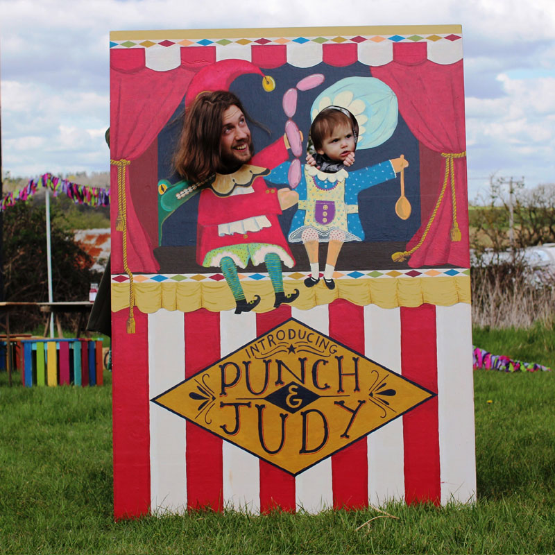 FOR SALE Punch & Judy Peep Board 1